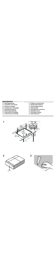 Bosch PKN601N14D flächenbündig Elektro-Kochstelle User Manual | 9 pages