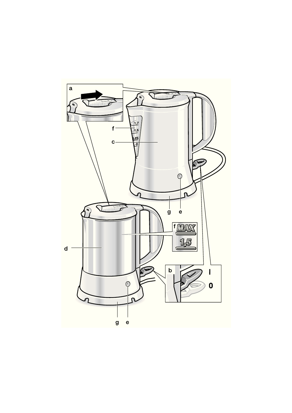 Bosch TWK1201N Wasserkocher aus Edelstahl User Manual | Page 42 / 42