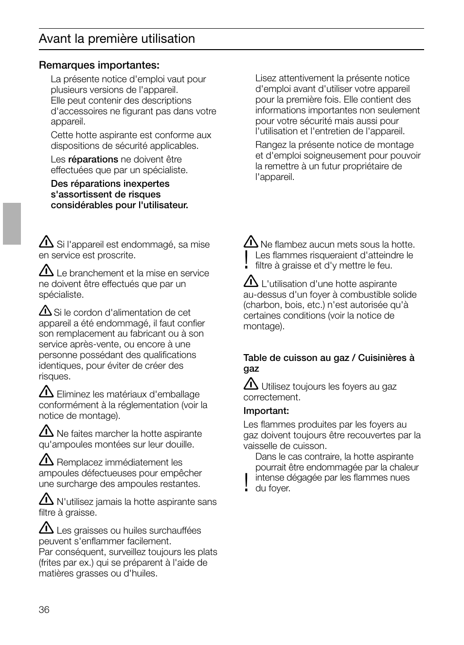 Bosch DHI665V grau-metallic Flachschirmhaube 60 cm User Manual | Page 36 / 116