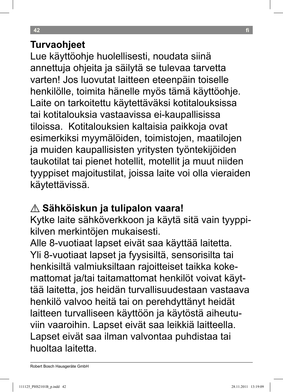 Bosch PHS2101 Haarglätter StarShine StraightStyle User Manual | Page 46 / 108