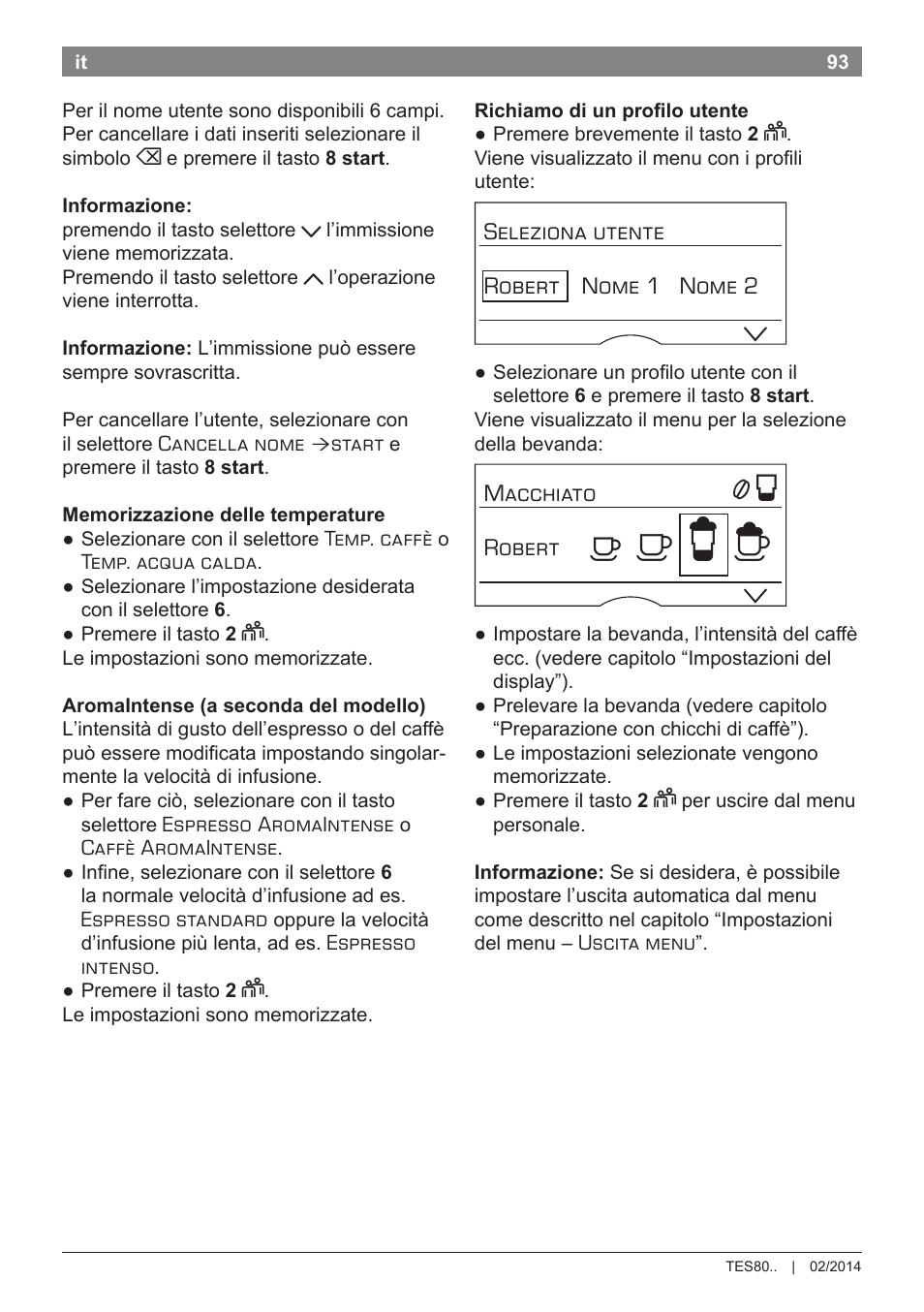 А б е ж | Bosch TES80359DE VeroSelection 300 Kaffeevollautomat Front Edelstahl Gehäuse hochglanz anthrazit User Manual | Page 97 / 120