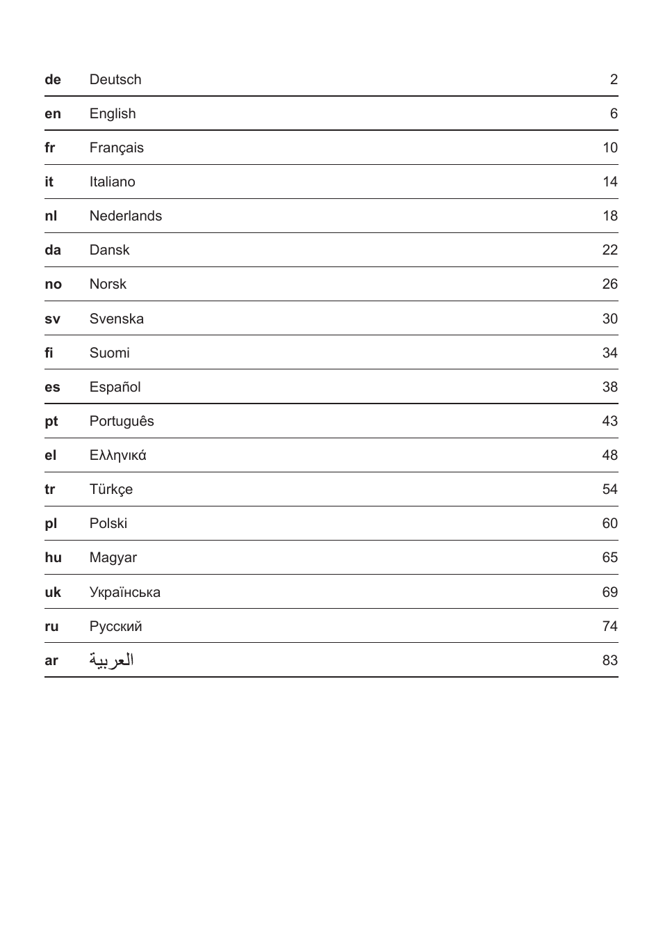 Bosch PHS5263 Haarglätter BrilliantCare Quattro-Ion User Manual | Page 2 / 90