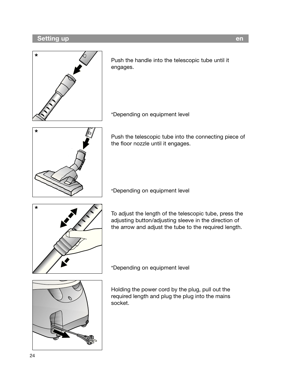 Bosch Bodenstaubsauger Beutel BSG61666 nordkapblau-metallic Bosch logo compressor technology hepa User Manual | Page 24 / 100