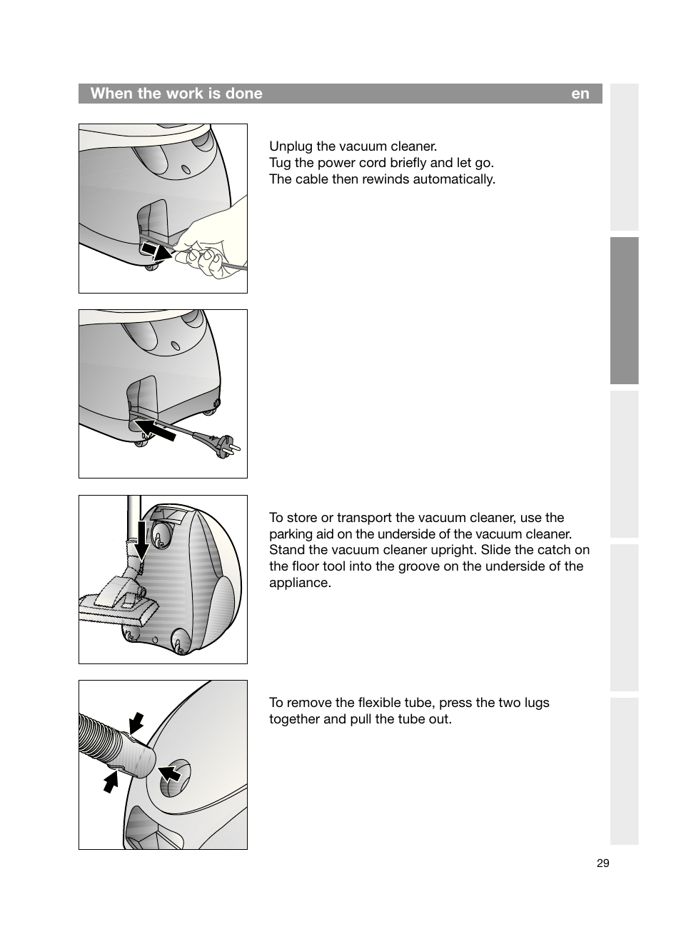 Bosch Bodenstaubsauger Beutel BSG61666 nordkapblau-metallic Bosch logo compressor technology hepa User Manual | Page 29 / 100