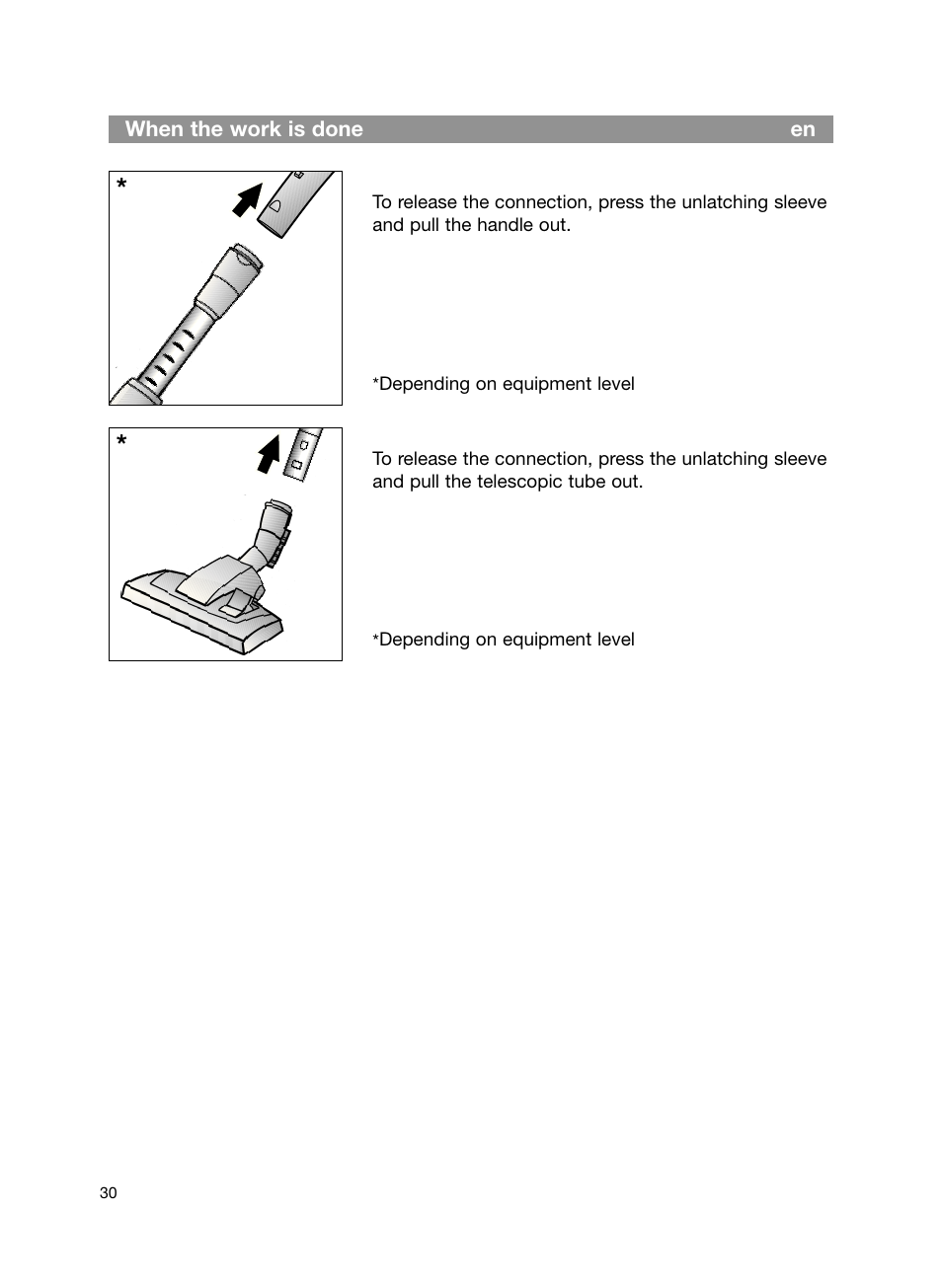 Bosch Bodenstaubsauger Beutel BSG61666 nordkapblau-metallic Bosch logo compressor technology hepa User Manual | Page 30 / 100