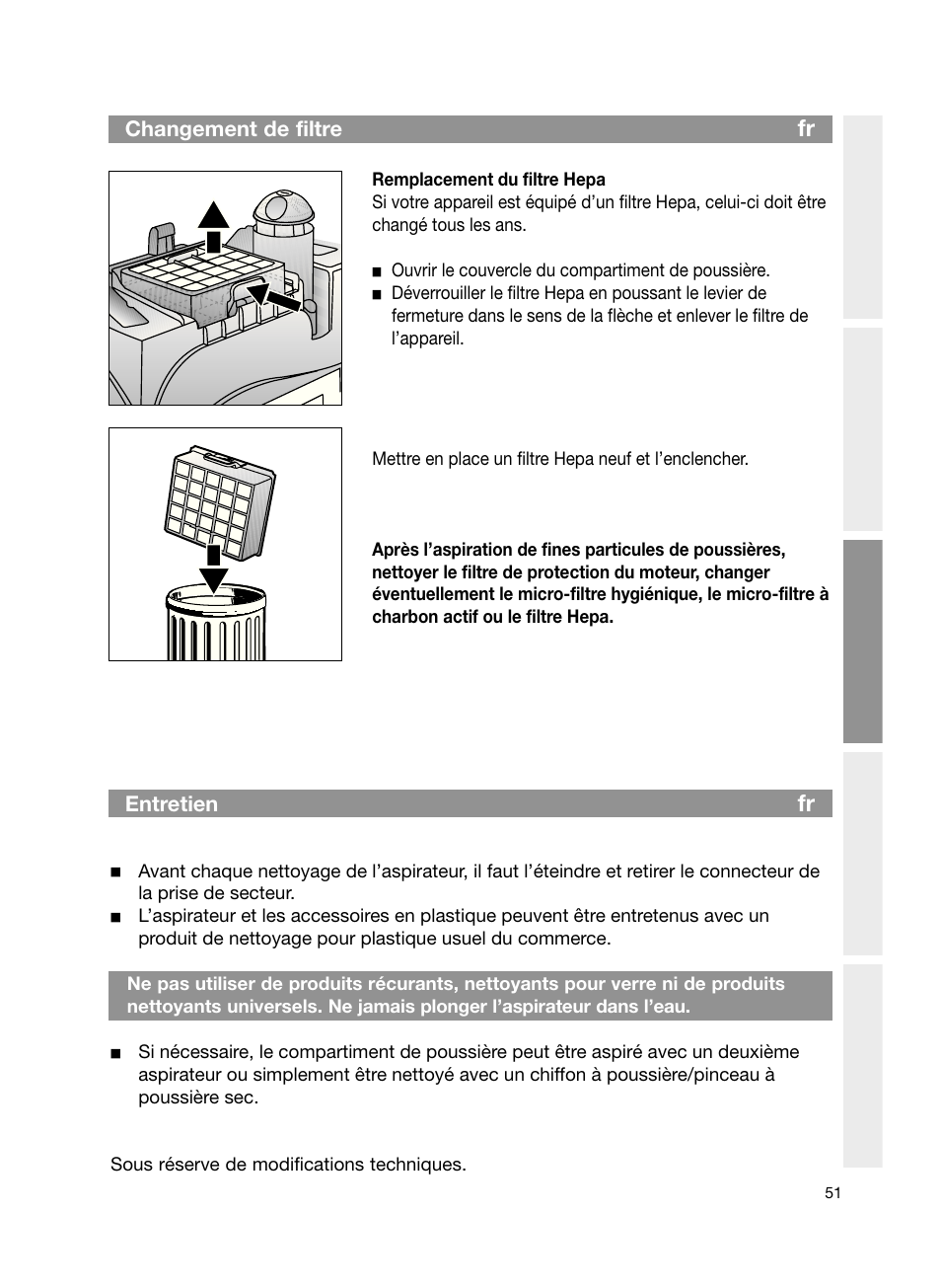 Bosch Bodenstaubsauger Beutel BSG61666 nordkapblau-metallic Bosch logo compressor technology hepa User Manual | Page 51 / 100