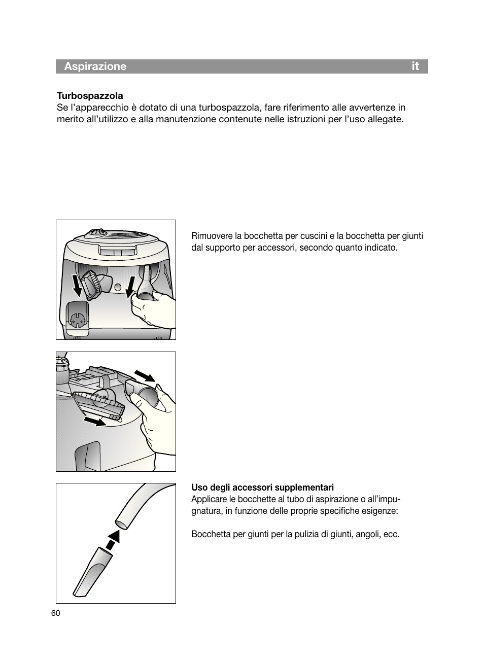 Bosch Bodenstaubsauger Beutel BSG61666 nordkapblau-metallic Bosch logo compressor technology hepa User Manual | Page 60 / 100