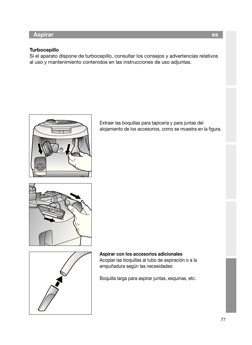 Bosch Bodenstaubsauger Beutel BSG61666 nordkapblau-metallic Bosch logo compressor technology hepa User Manual | Page 77 / 100