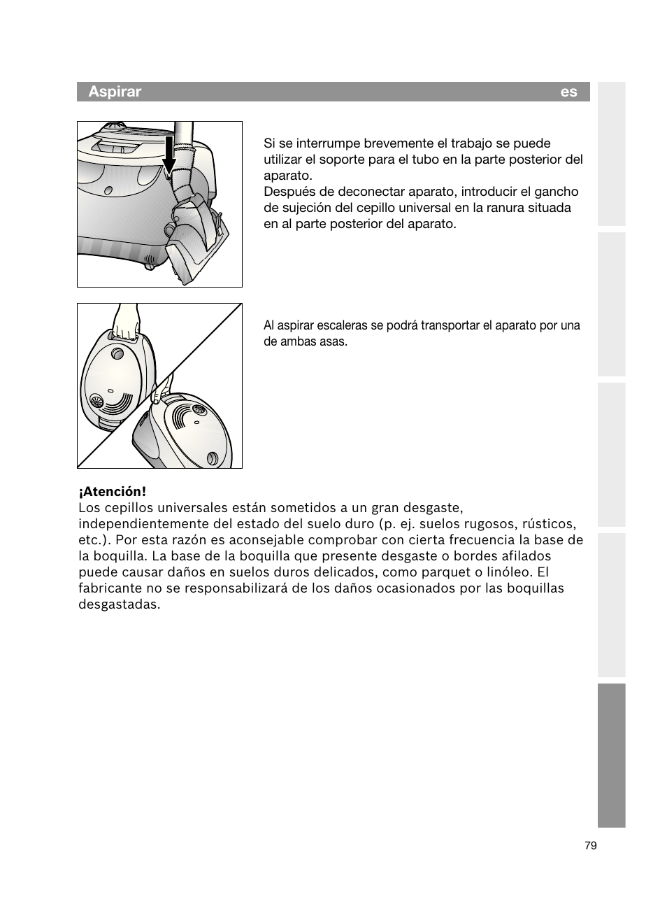 Bosch Bodenstaubsauger Beutel BSG61666 nordkapblau-metallic Bosch logo compressor technology hepa User Manual | Page 79 / 100