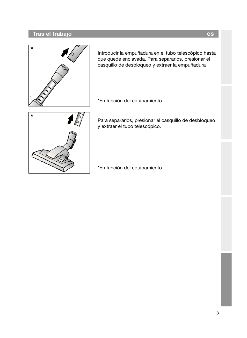 Bosch Bodenstaubsauger Beutel BSG61666 nordkapblau-metallic Bosch logo compressor technology hepa User Manual | Page 81 / 100