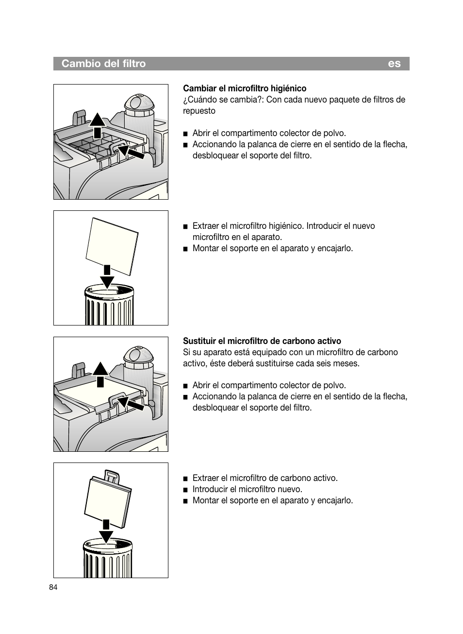 Bosch Bodenstaubsauger Beutel BSG61666 nordkapblau-metallic Bosch logo compressor technology hepa User Manual | Page 84 / 100