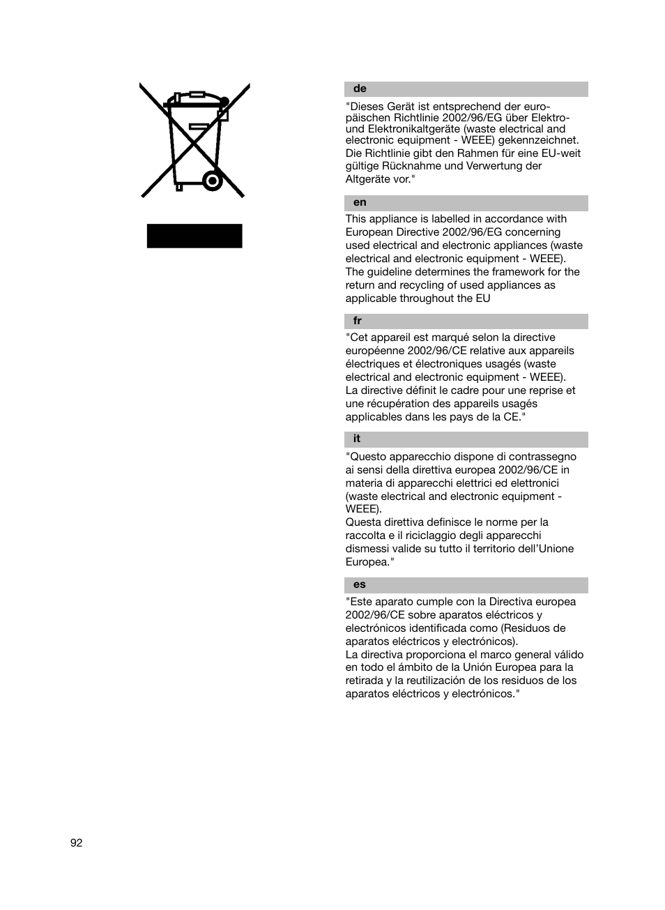 Bosch Bodenstaubsauger Beutel BSG61666 nordkapblau-metallic Bosch logo compressor technology hepa User Manual | Page 92 / 100