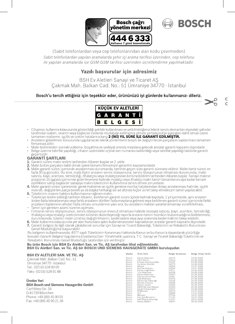 Bosch PHS3651 Haarglätter BrilliantCare Business User Manual | Page 44 / 64