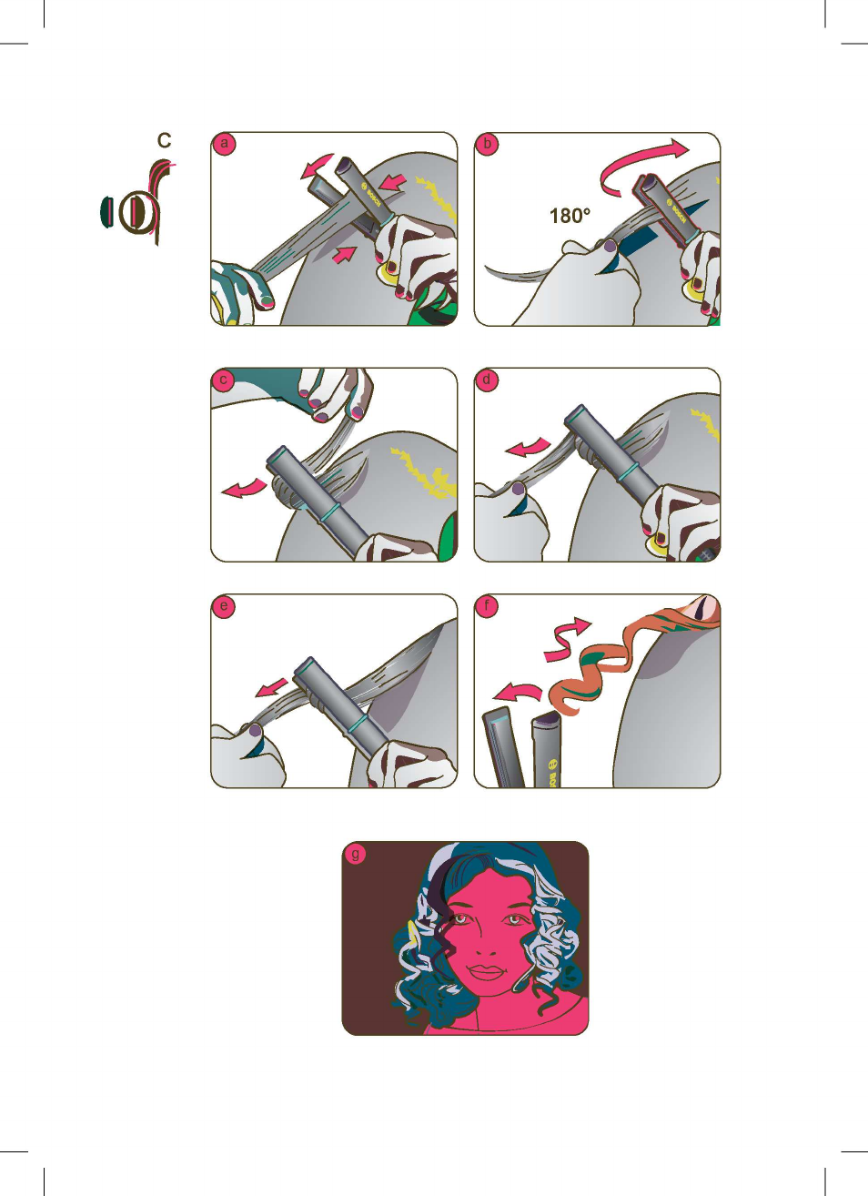 Bosch PHS3651 Haarglätter BrilliantCare Business User Manual | Page 5 / 64