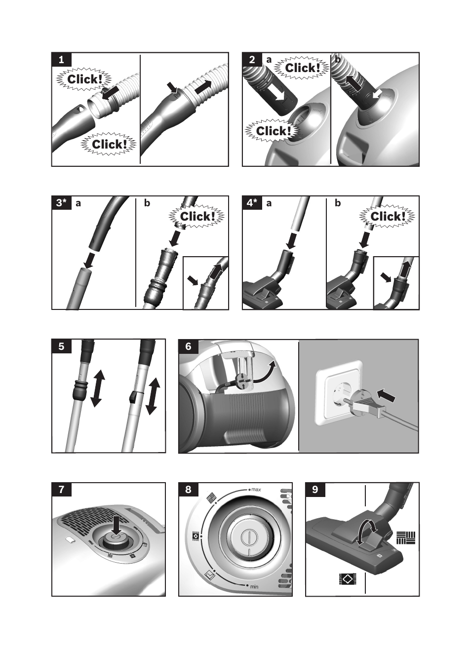 Bosch MoveOn Bodenstaubsauger mit Staubbeutel BGL35MOVE2 flaming red User Manual | Page 106 / 110