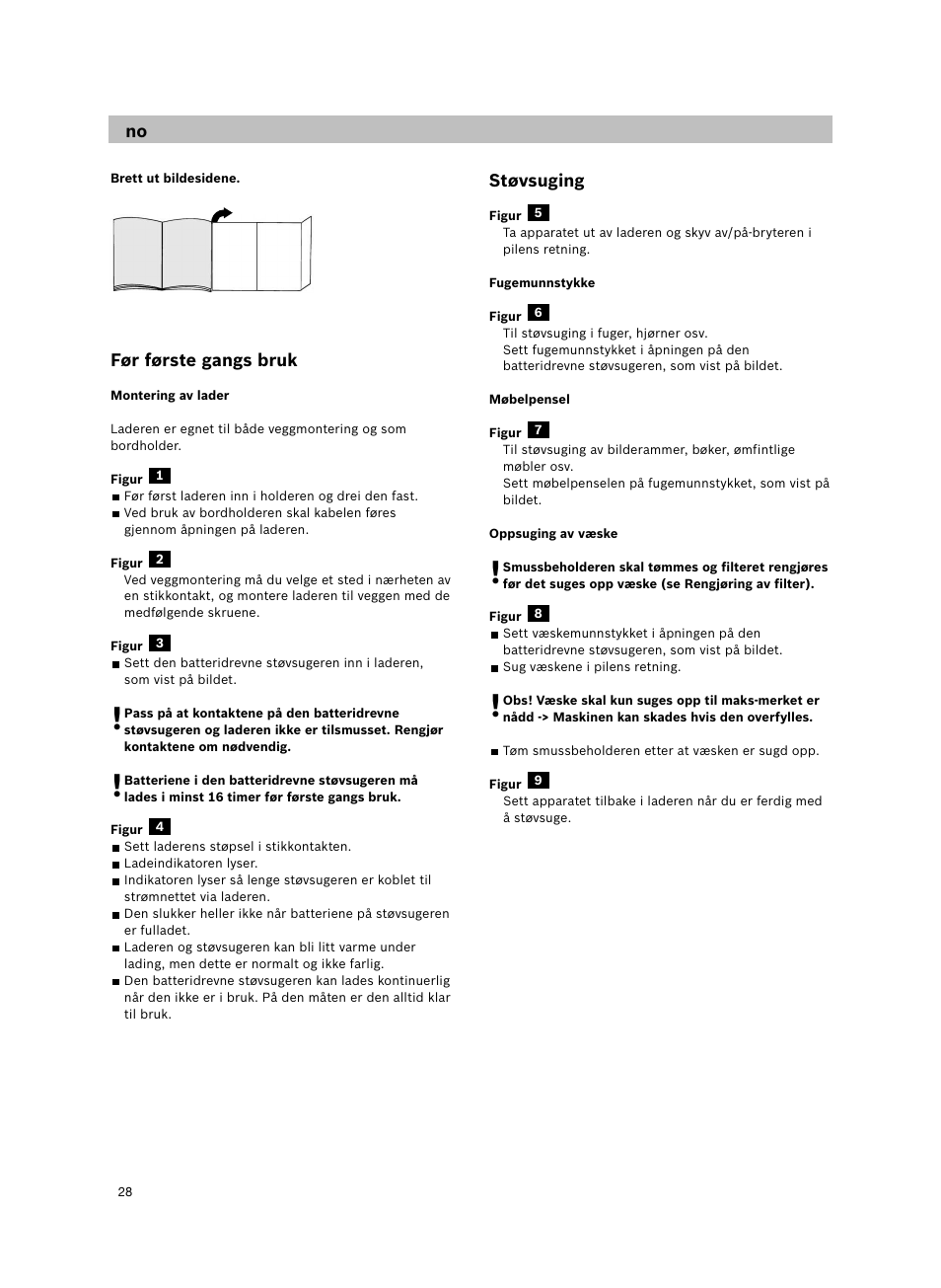 Bosch 14.4V WetDry Akkusauger mit Tisch-Wandhalter BKS4043 silber User Manual | Page 30 / 98