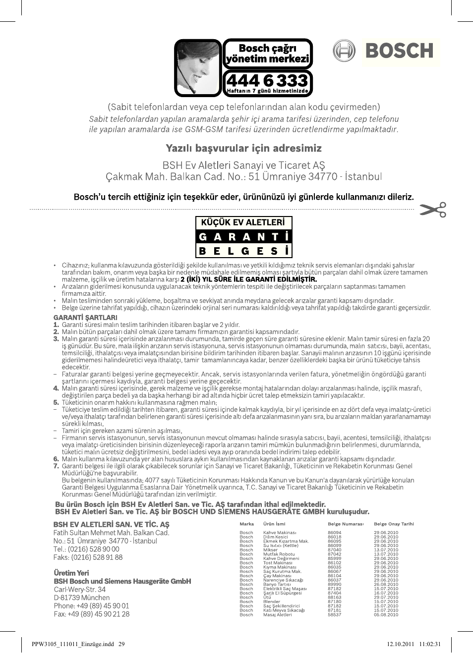 Bosch PPW3105 Personenwaage elektronisch AxxenceEasy User Manual | Page 31 / 50