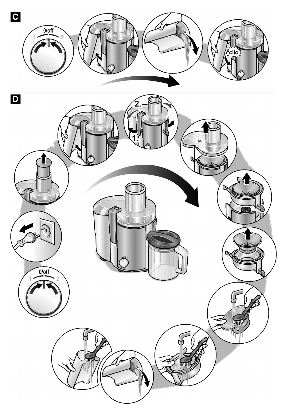 Bosch MES20A0 Entsafter weiß anthrazit User Manual | Page 71 / 71