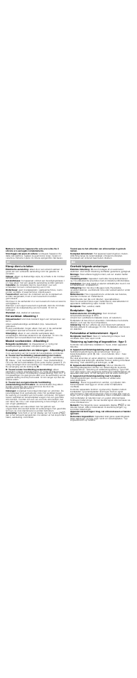 Werkblad: vlak, stabiel en waterpas, Mellembunde kan fås som tilbehør i specialbutikker, Bordplade: plan, vandret, stabil | Bosch PKC801N14D flächenbündig Elektro-Kochstelle User Manual | Page 4 / 9