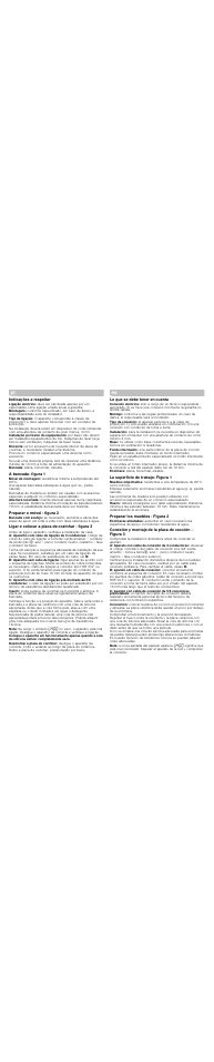 Bancada: plana, horizontal, robusta, Encimera: plana, horizontal, estable | Bosch PKC801N14D flächenbündig Elektro-Kochstelle User Manual | Page 5 / 9