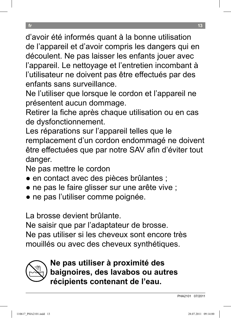 Bosch PHA2101 Warmluftstylingbürste StarShine CurlStyle User Manual | Page 15 / 97