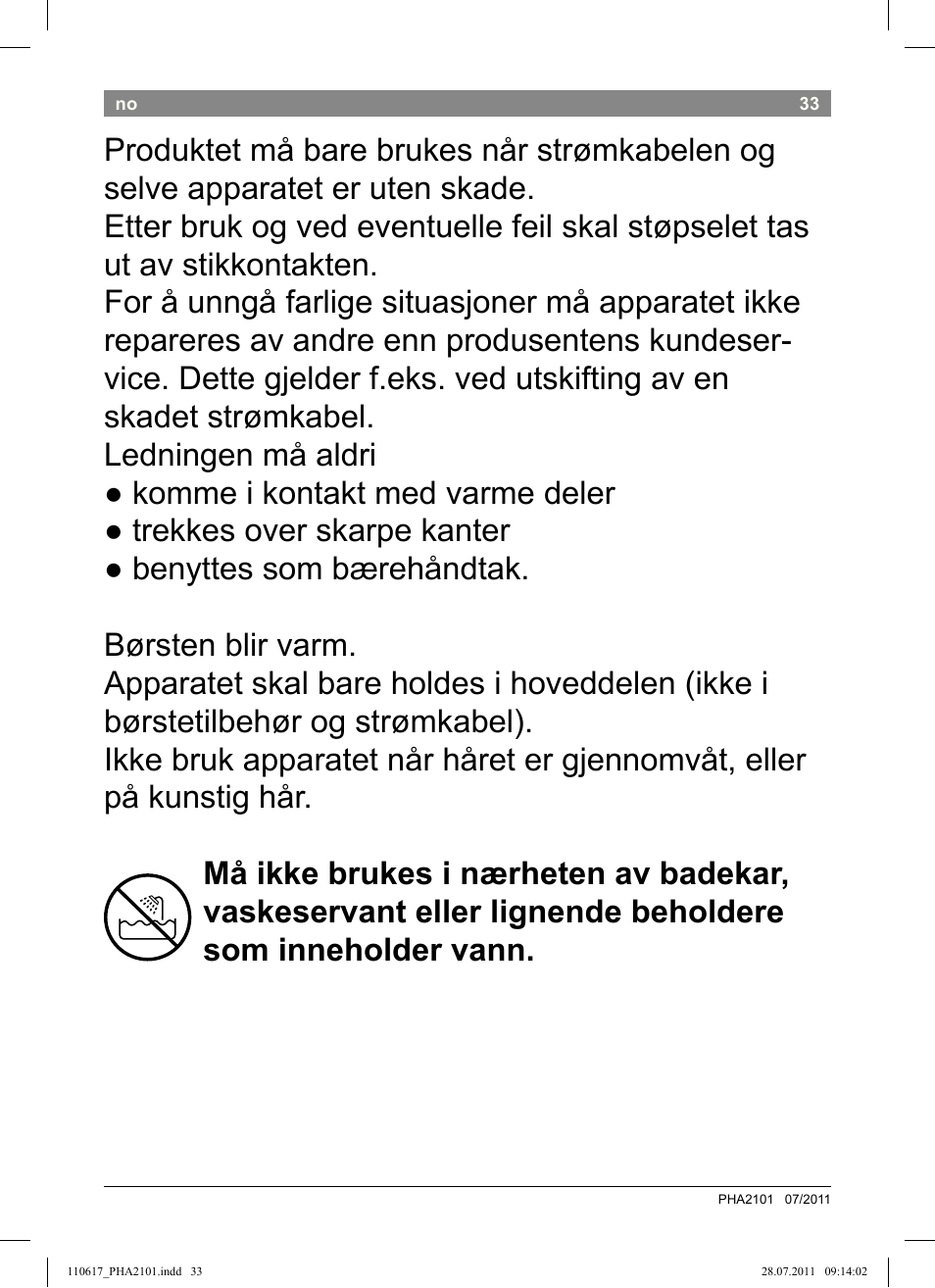 Bosch PHA2101 Warmluftstylingbürste StarShine CurlStyle User Manual | Page 35 / 97