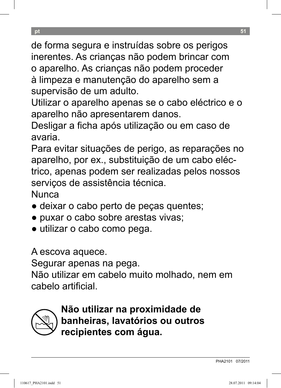 Bosch PHA2101 Warmluftstylingbürste StarShine CurlStyle User Manual | Page 53 / 97