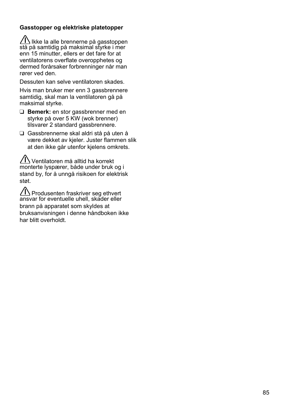 Bosch DHU665E Edelstahl Unterbauhaube 60 cm User Manual | Page 85 / 114