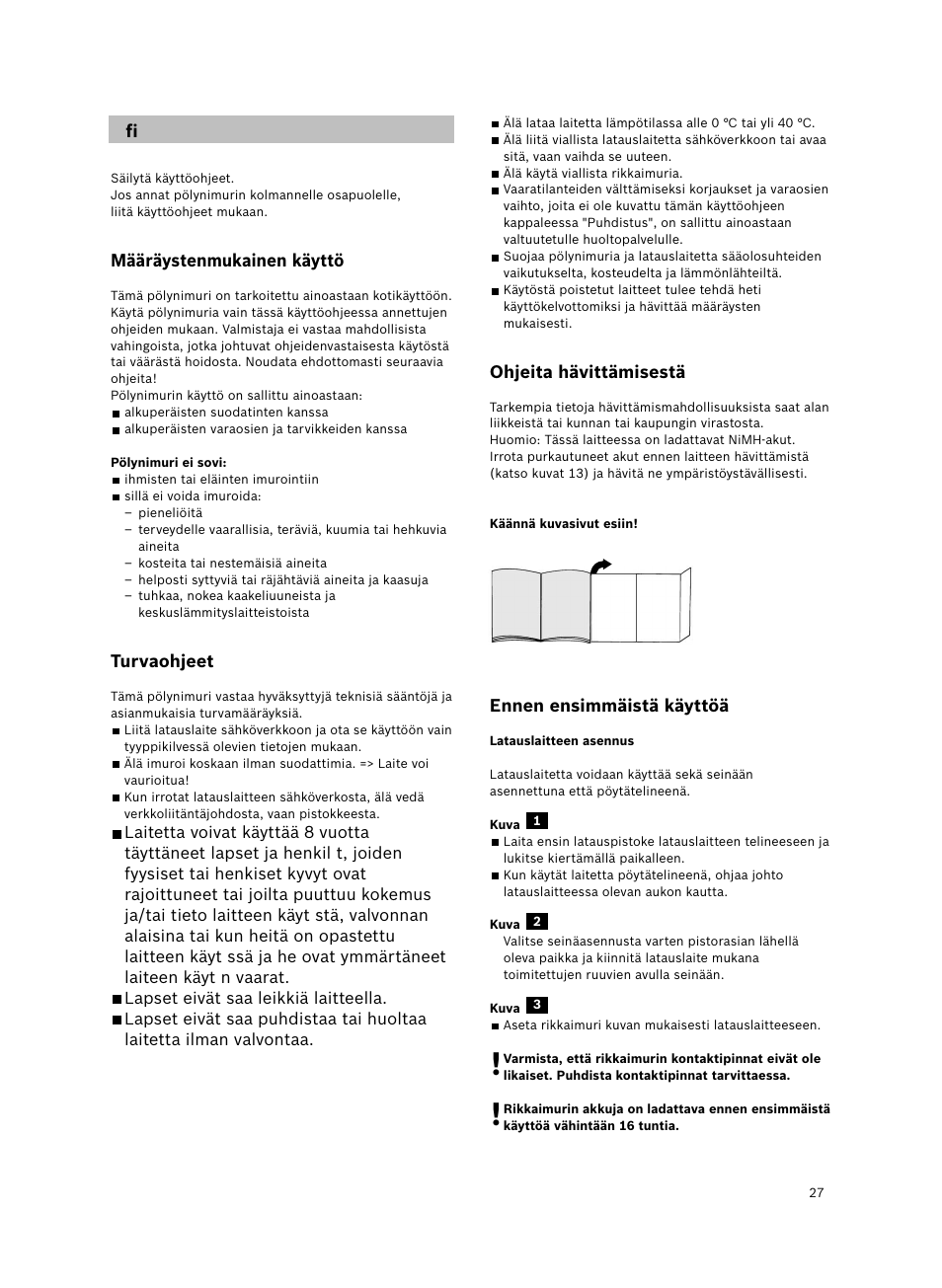 Bosch 6V Dry Akkusauger mit Tisch-Wandhalter BKS4003 deep berry - metallic User Manual | Page 29 / 82