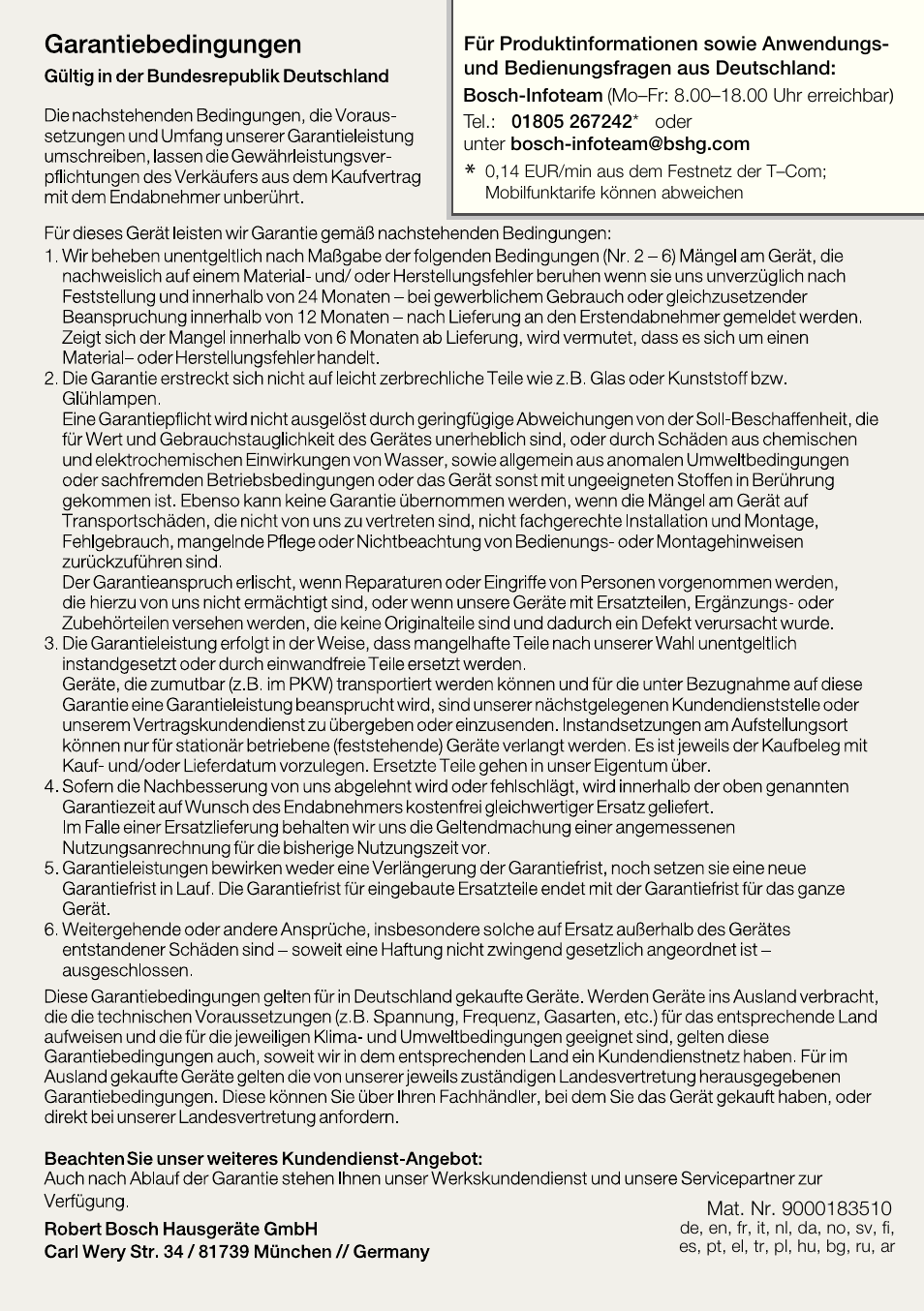 Bosch PHA2300 Warmluftstylingbürste beautixx curly User Manual | Page 47 / 47