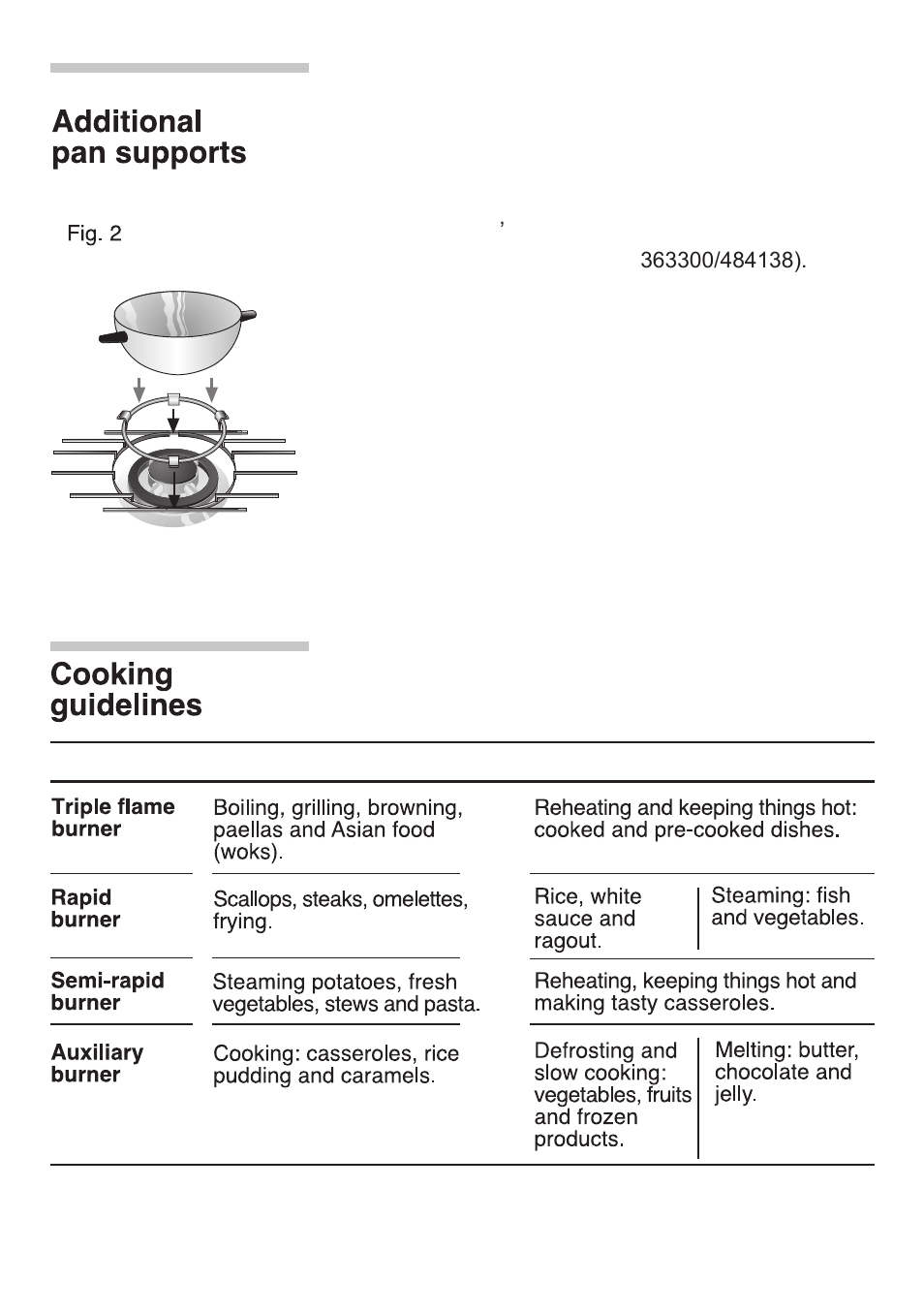 Bosch NNH615XEU Gas-Kochfeld Edelstahl 60 cm User Manual | Page 10 / 98