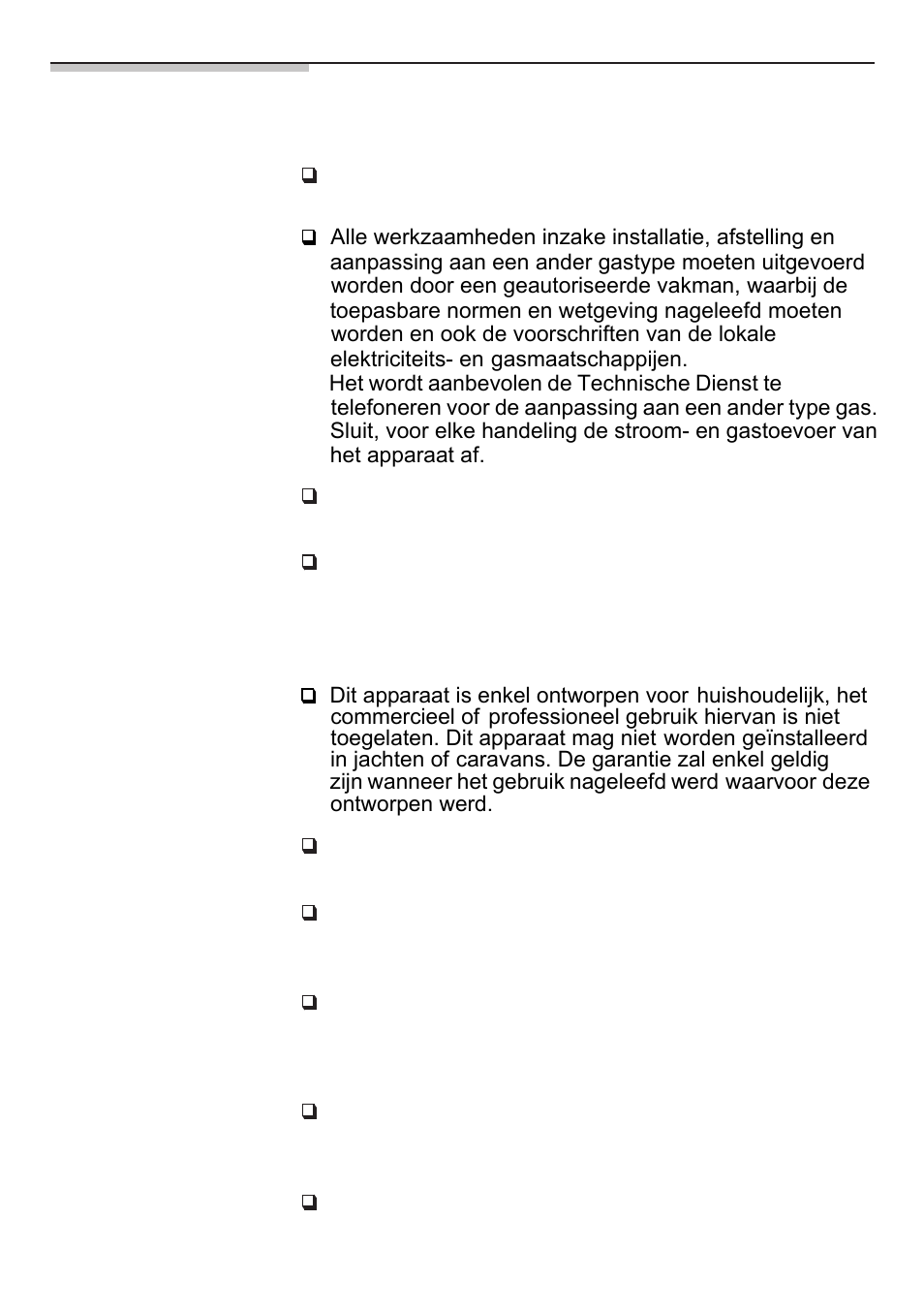 Waarschuwingen m.b.t. de veiligheid | Bosch NNH615XEU Gas-Kochfeld Edelstahl 60 cm User Manual | Page 65 / 98