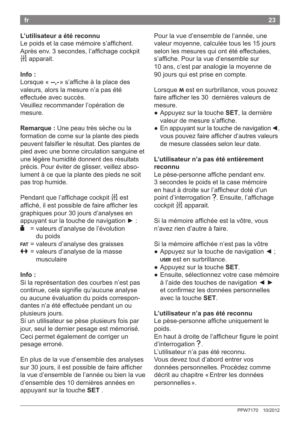 Bosch PPW7170 Analysewaage elektronisch AxxenceAnalysis Graphic User Manual | Page 23 / 137