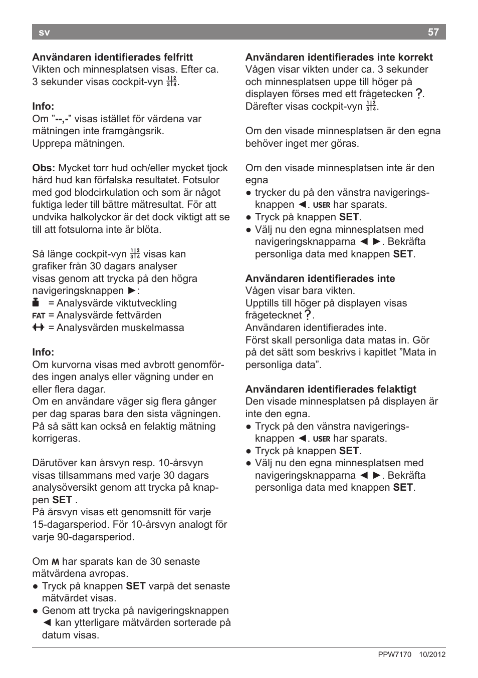 Bosch PPW7170 Analysewaage elektronisch AxxenceAnalysis Graphic User Manual | Page 57 / 137