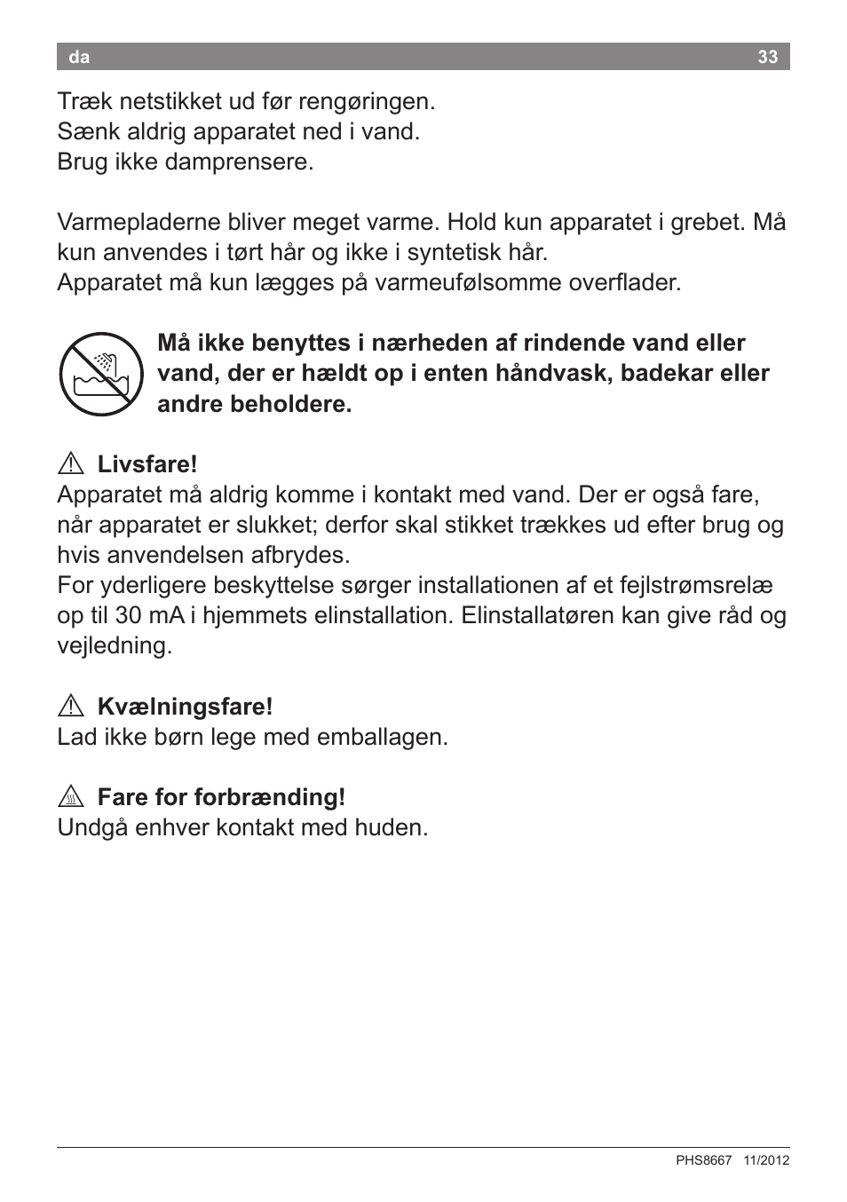 Bosch PHS8667 Haarglätter ProSalon SensorProtection User Manual | Page 37 / 134
