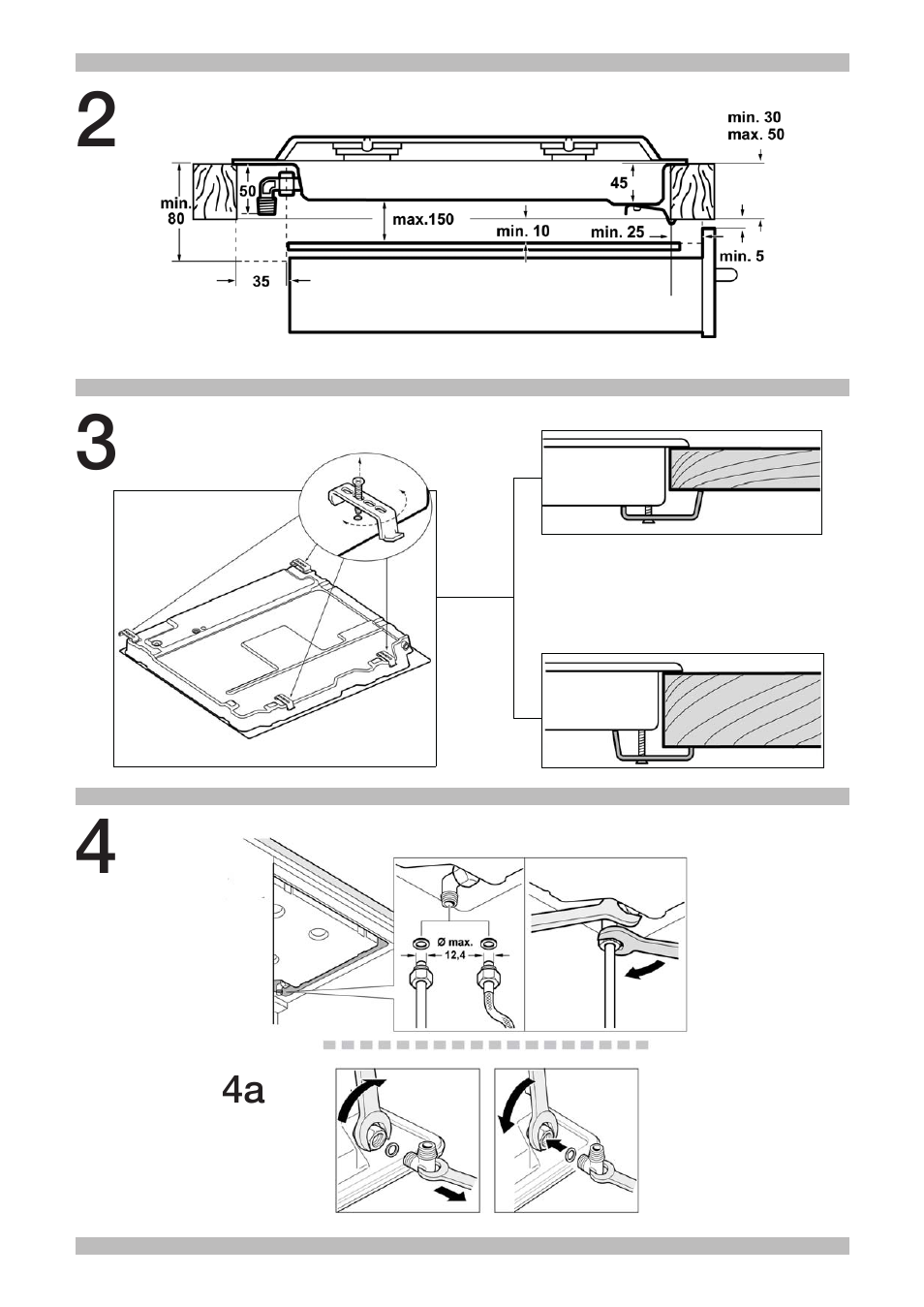 Bosch PRP626B70E Gas-Kochstelle Glaskeramik 60 cm User Manual | Page 2 / 24