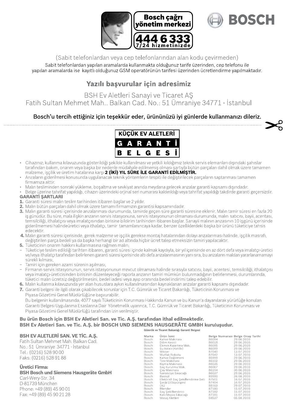 Bosch PHA2101 Warmluftstylingbürste StarShine CurlStyle User Manual | Page 57 / 87