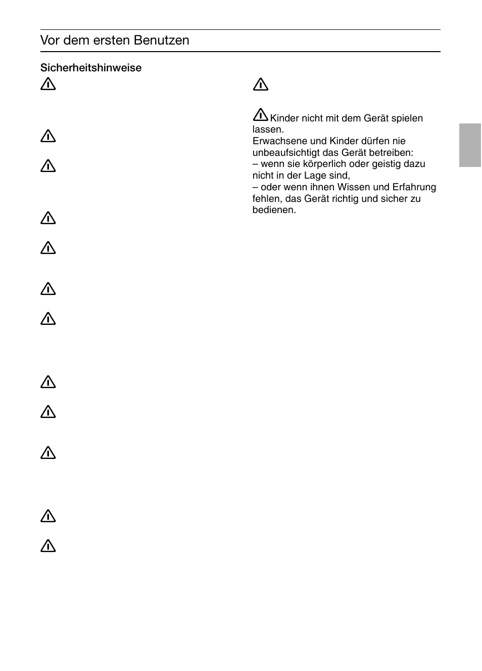 Bosch DIC046750 Edelstahl Inselesse 40 cm User Manual | Page 5 / 92