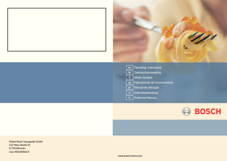 Bosch PRB326B70E Gas-Kochstelle Glaskeramik 30 cm User Manual | 98 pages