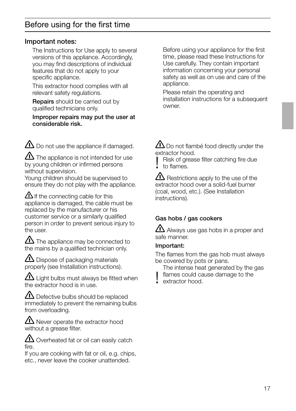 Bosch DHI645H grau-metallic Flachschirmhaube 60 cm User Manual | Page 17 / 96