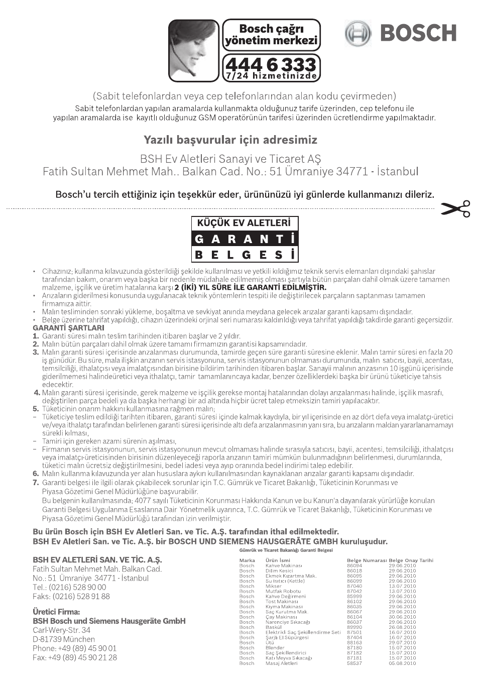 Bosch PHA5363 Warmluftstylingbürste BrilliantCare Quattro-Ion User Manual | Page 58 / 86