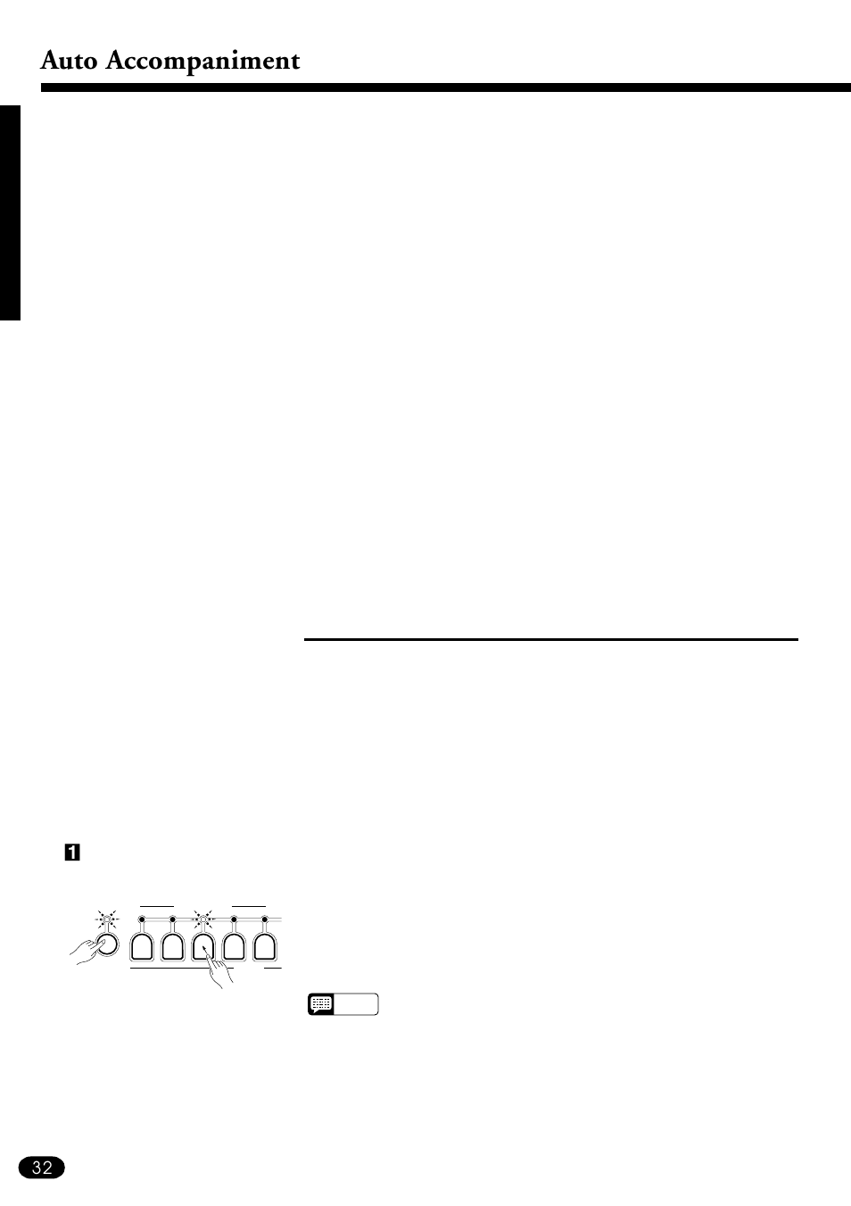 Auto accompaniment, Re-voicing the tracks | Yamaha PSR-510 User Manual | Page 34 / 77