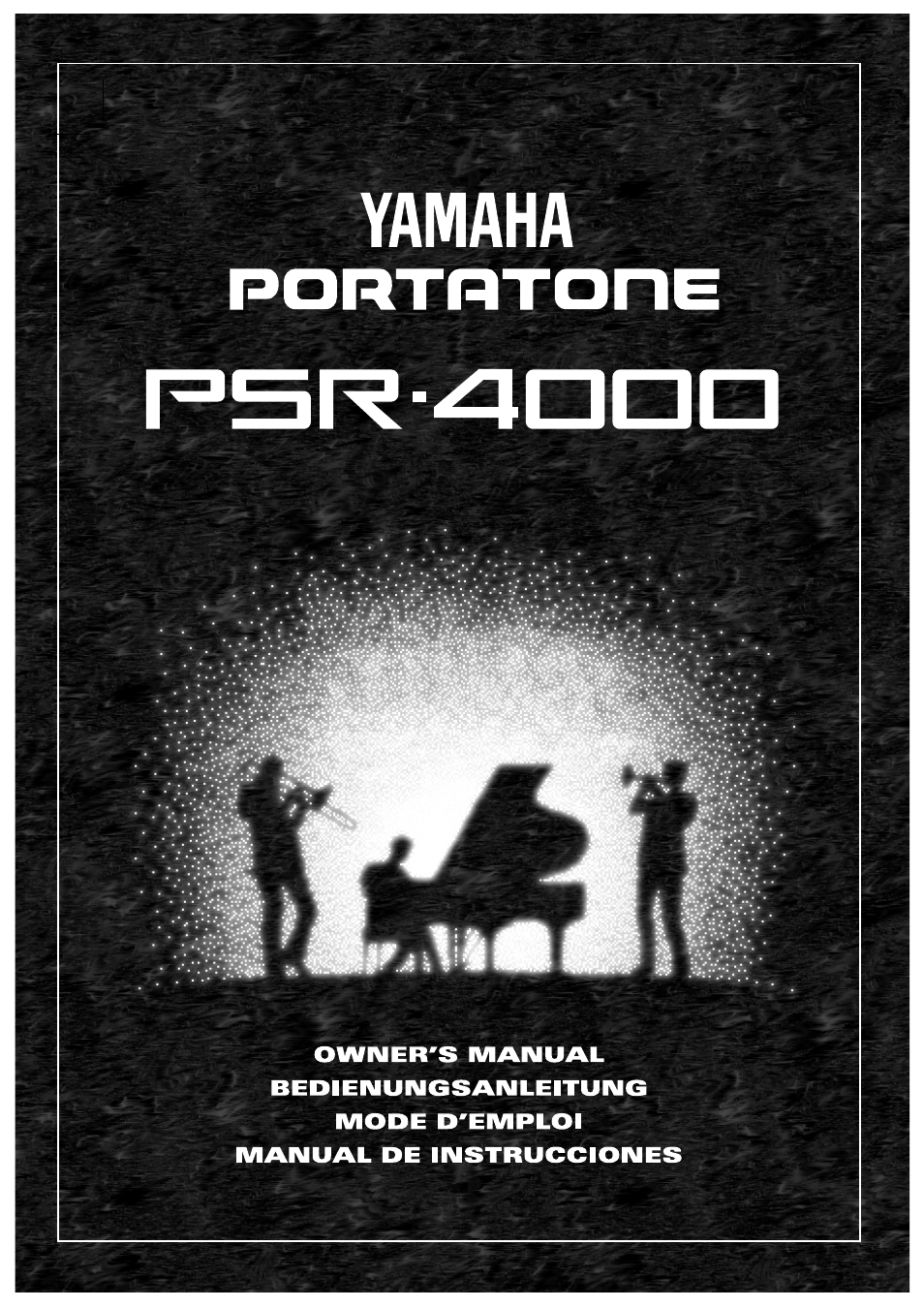 Yamaha PSR-4000 User Manual | 165 pages