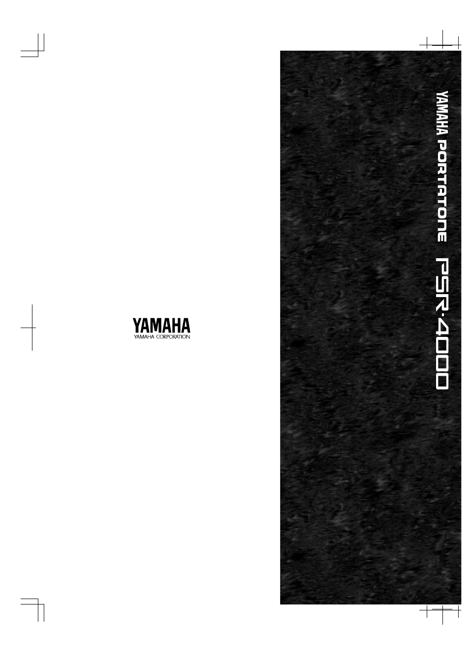 Yamaha PSR-4000 User Manual | Page 165 / 165