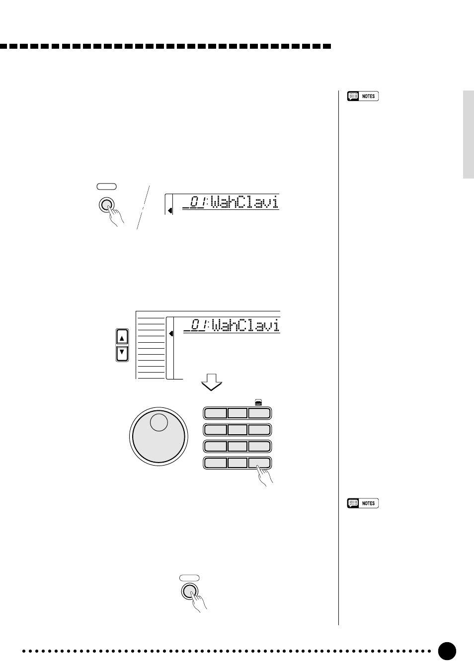 Wahclavi, The demonstration, Press the [demo] button | Exit when done, Skip to the beginning of a different demo song | Yamaha PSR-520 User Manual | Page 10 / 102