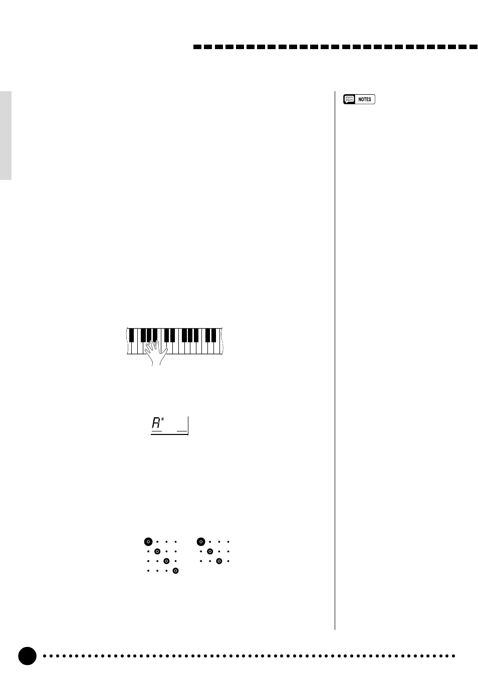 Using auto accompaniment | Yamaha PSR-520 User Manual | Page 37 / 102