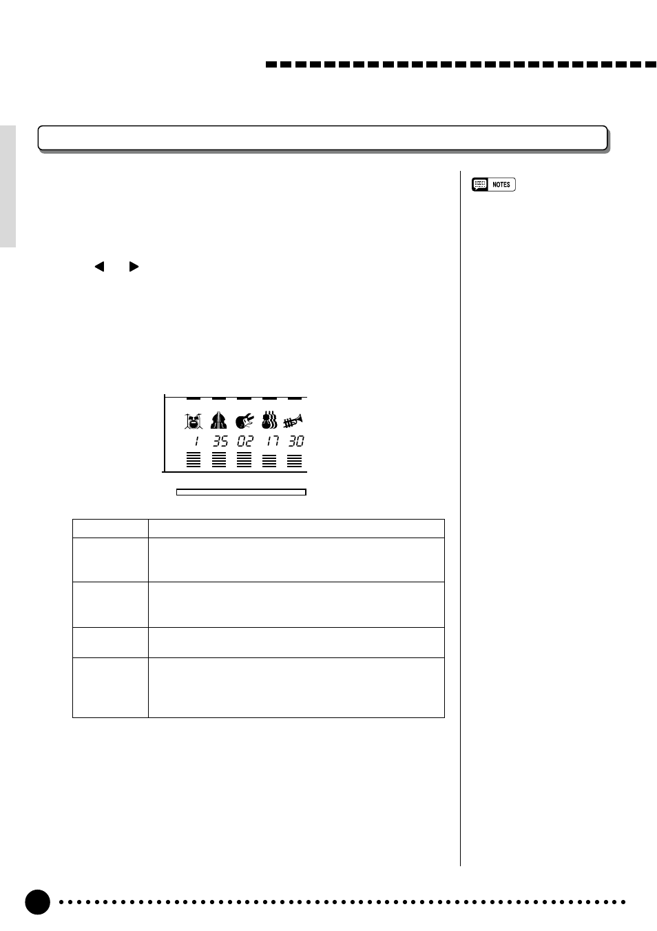 Yamaha PSR-520 User Manual | Page 39 / 102