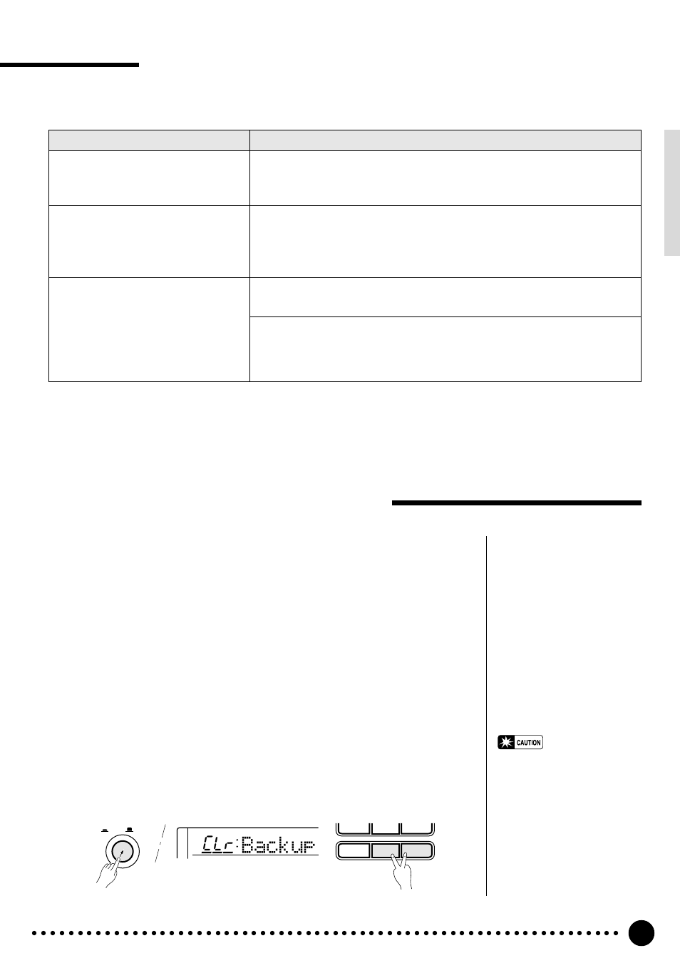 Backup, Appendix: data backup & initialization, Data initialization | Yamaha PSR-520 User Manual | Page 82 / 102