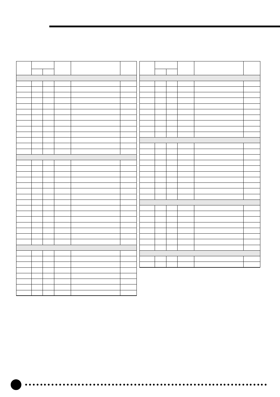 Voice list | Yamaha PSR-520 User Manual | Page 85 / 102