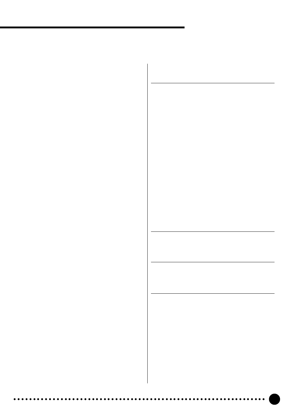 Midi implementation chart | Yamaha PSR-520 User Manual | Page 90 / 102